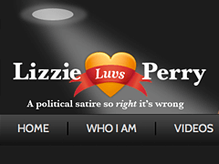website design political satire