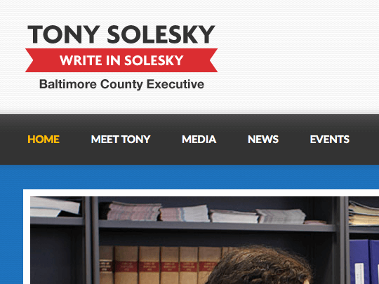 web design county candidate